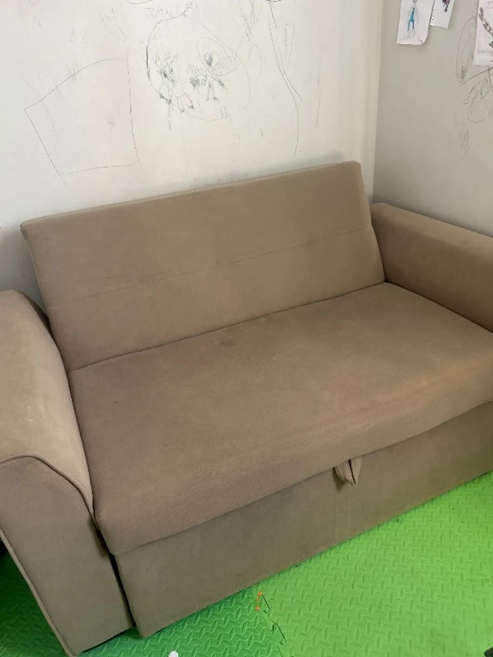 Sofá cama em perfeito estado! - Foto 4