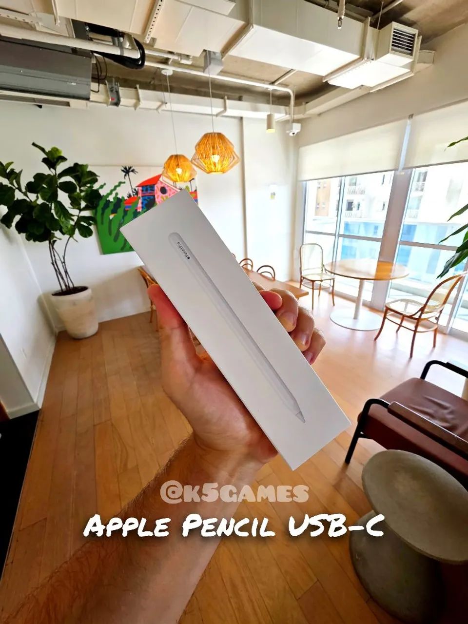 Apple Pencil USB-C Lacrado - RETIRE AGORA ABC SP 