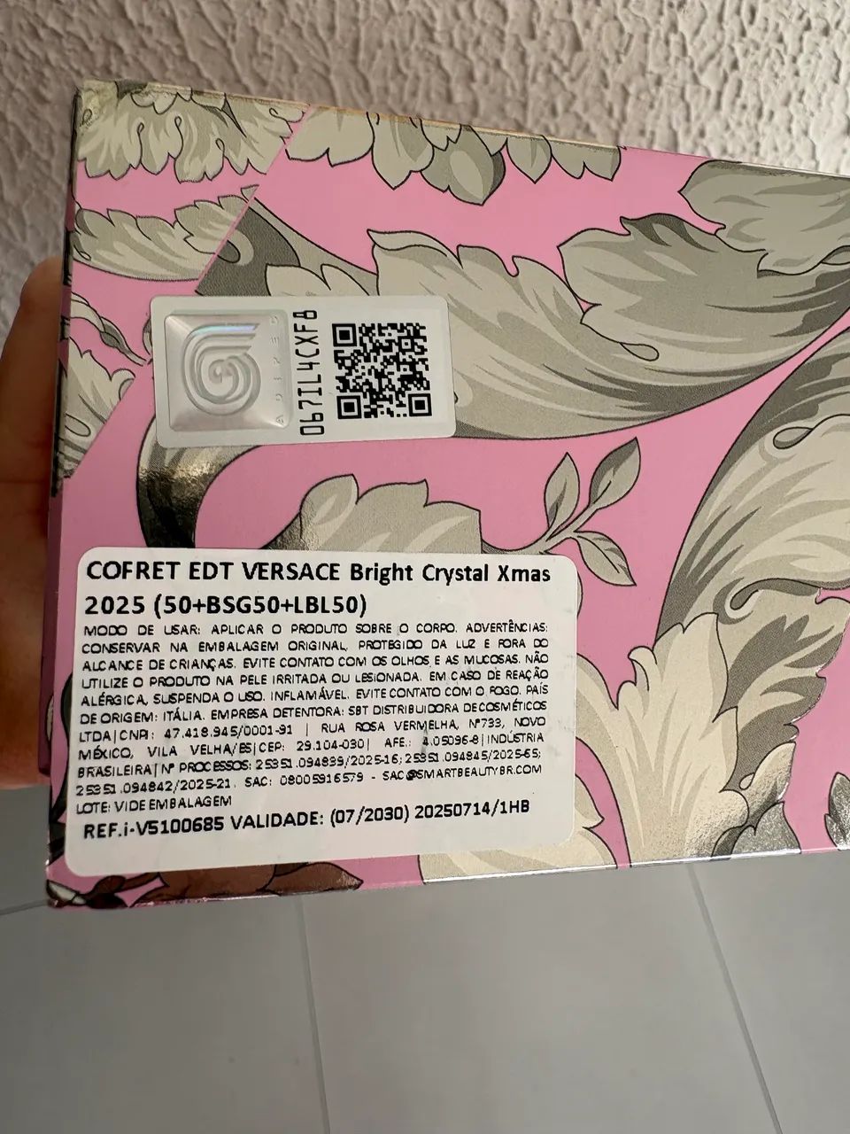 Kit perfume Versace bright crystal - Foto 2