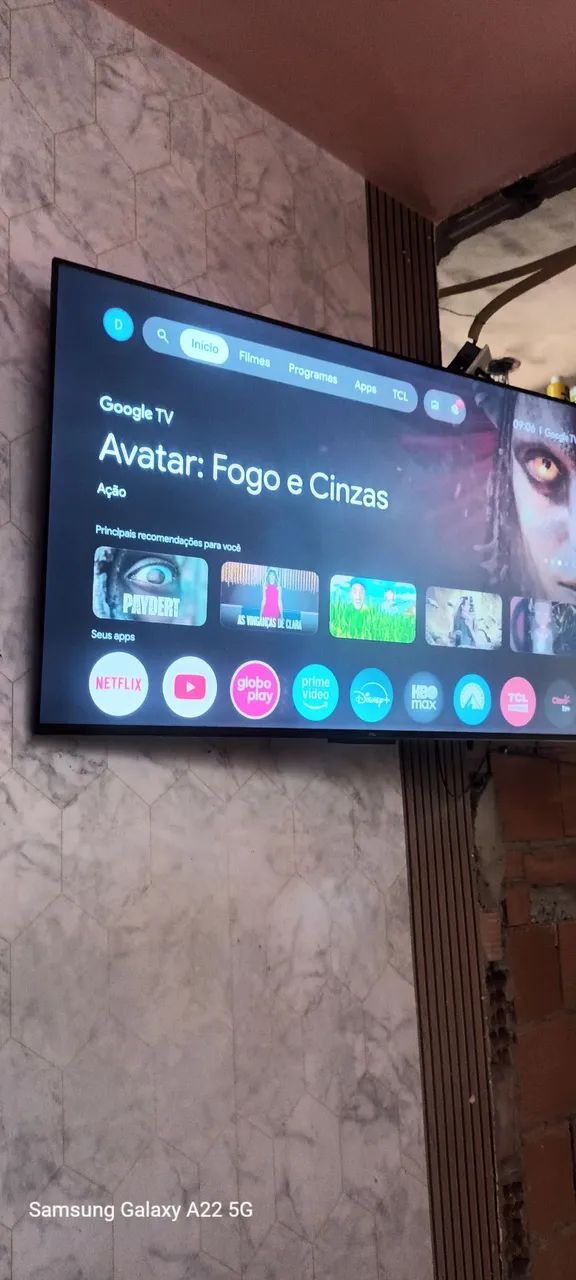 Tv tcl 7pk 50  google tv