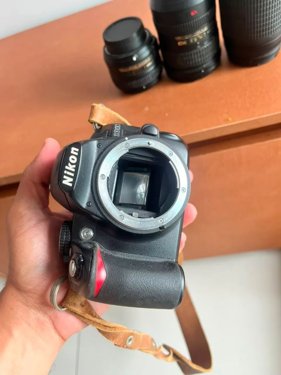 Câmera D3100 + lentes - Foto 3
