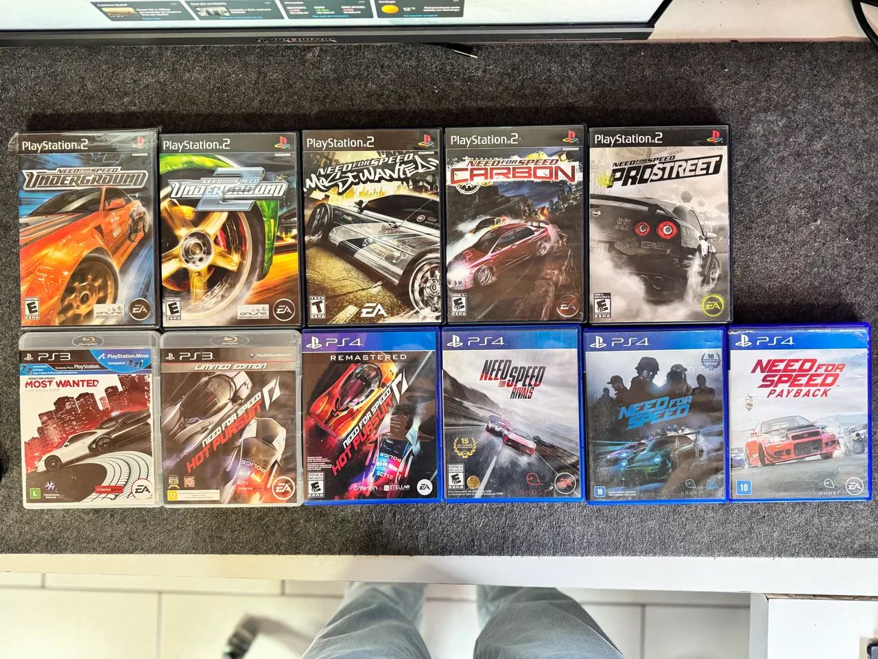 Coleção Need For Speed PS2 PS3 PS4 - Jogos de Vídeo Game - Centro Coleção Need For Speed PS2 PS3 PS4 - Jogos de Vídeo Game - Centro