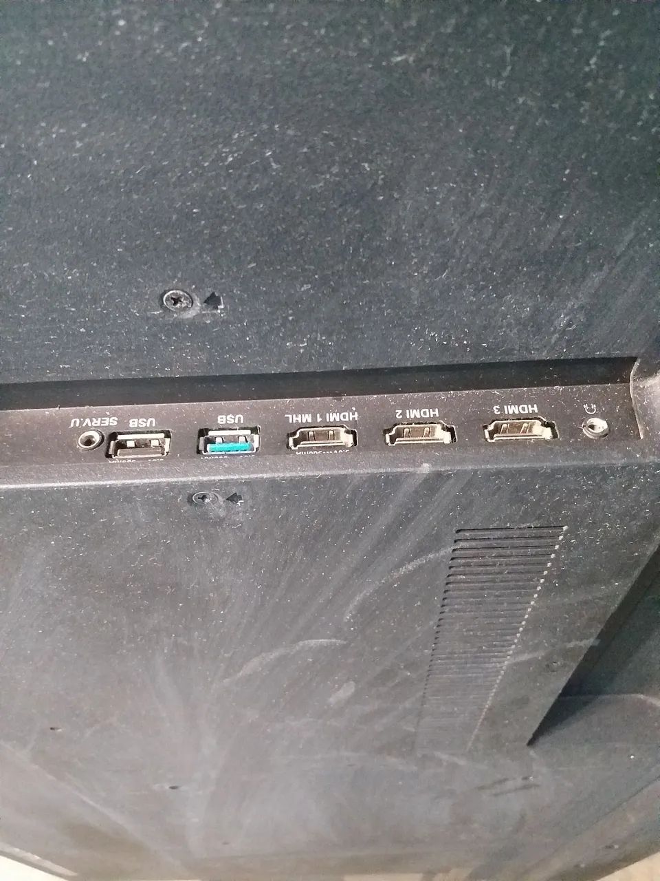 TV Philips 49pl com defeito 