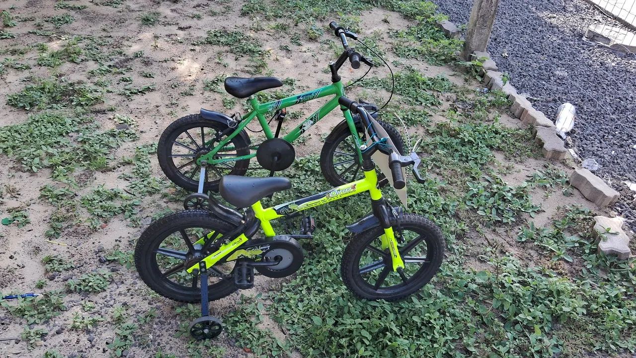 2 bikes aro 16 apenas ,500 reais mandar mensagens no zap - Foto 5