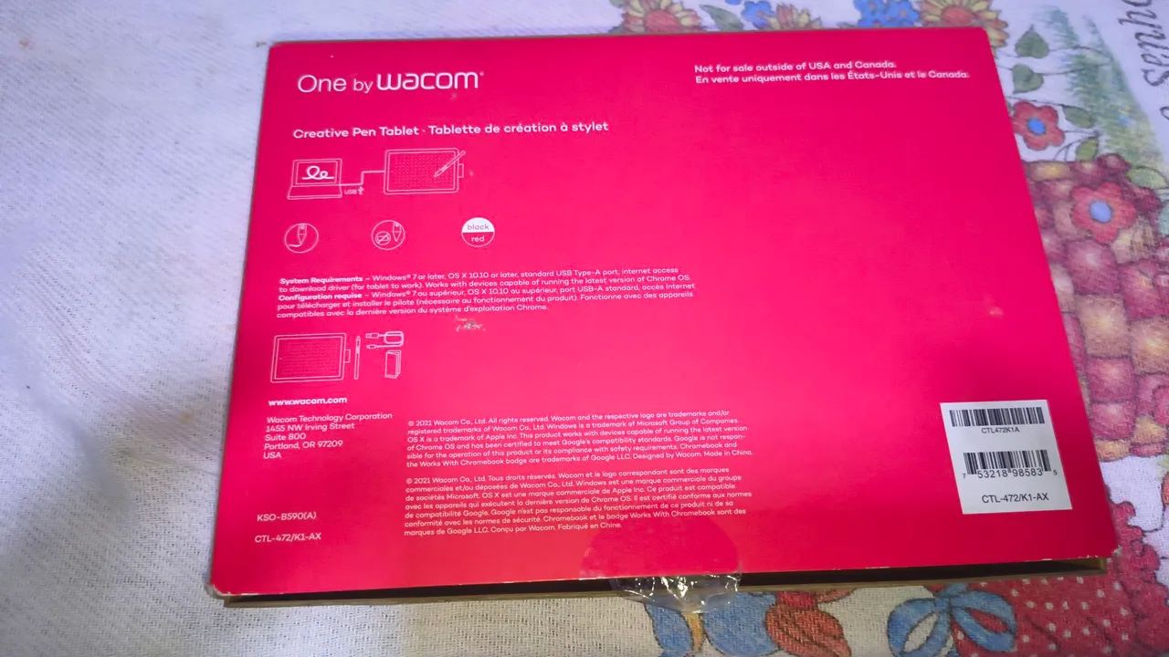 Mesa digitalizadora One by Wacom CTL-472 - Foto 3
