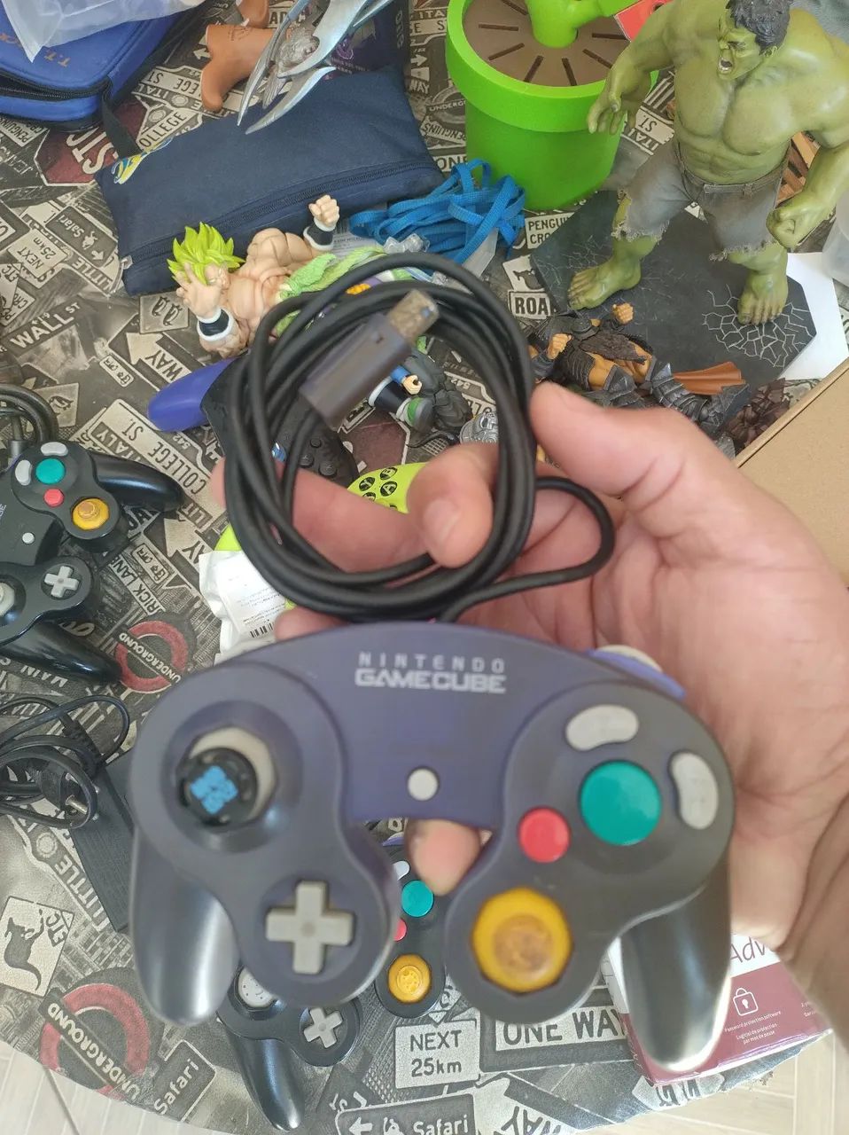 Controle original de GameCube.