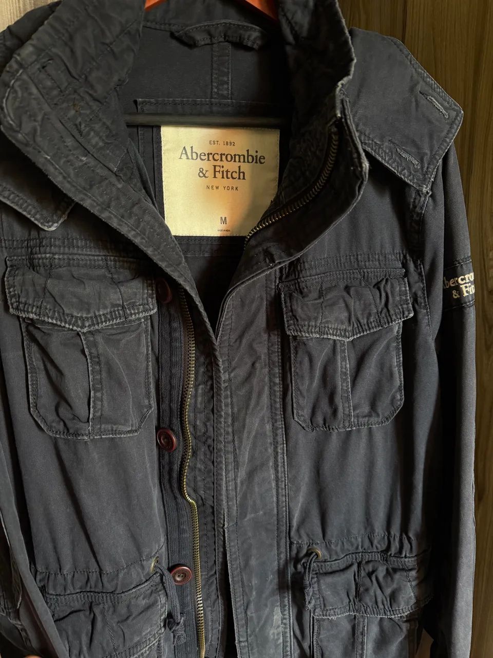 Abercrombie & Fitch ジャケット Jaqueta Abercrombie & Fitch - men's military-style field jacket