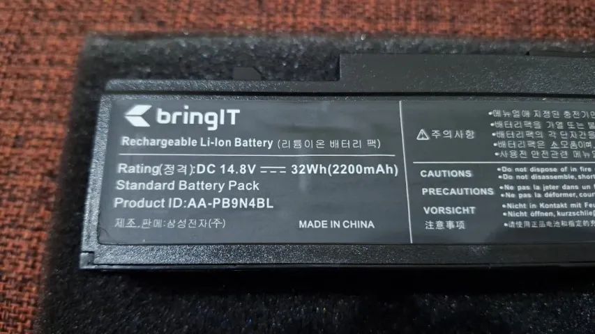 Bateria para Notebook Samsung  AA-PB9N4BL Part Number