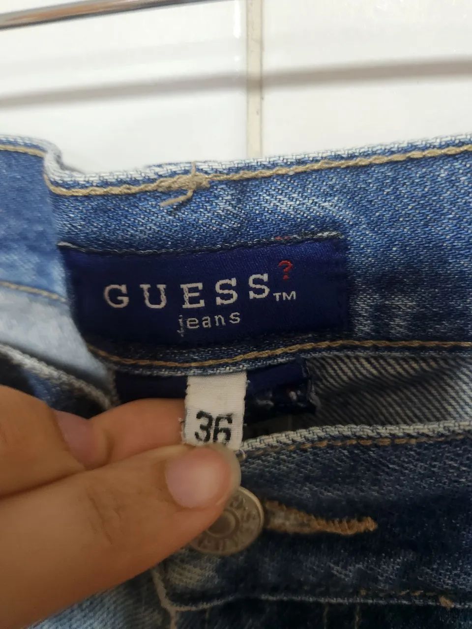 Calca jeans guess 46 - Foto 3