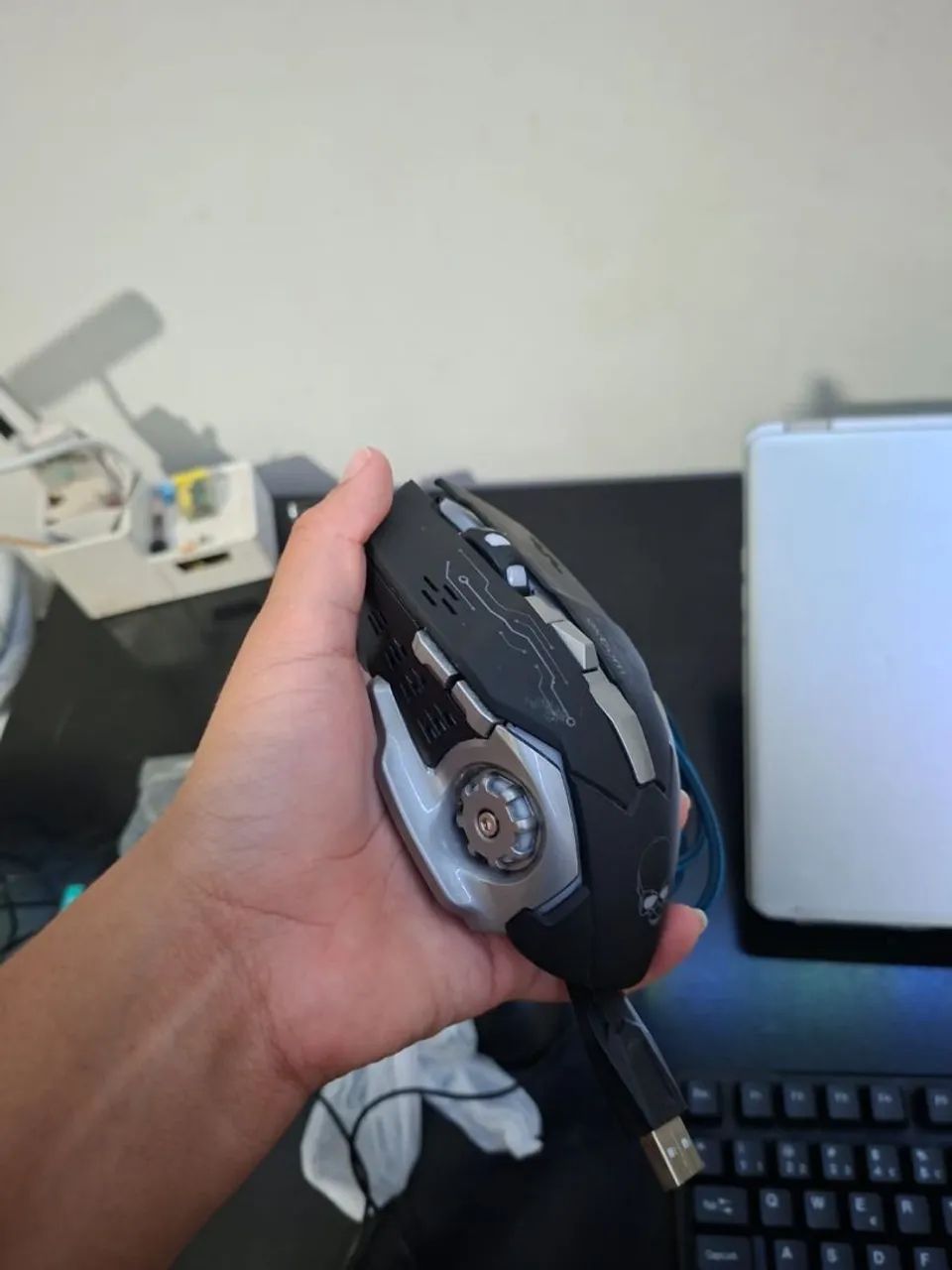 Mouse Gamer Ebox USB com Fio - 6 Botões - Foto 4