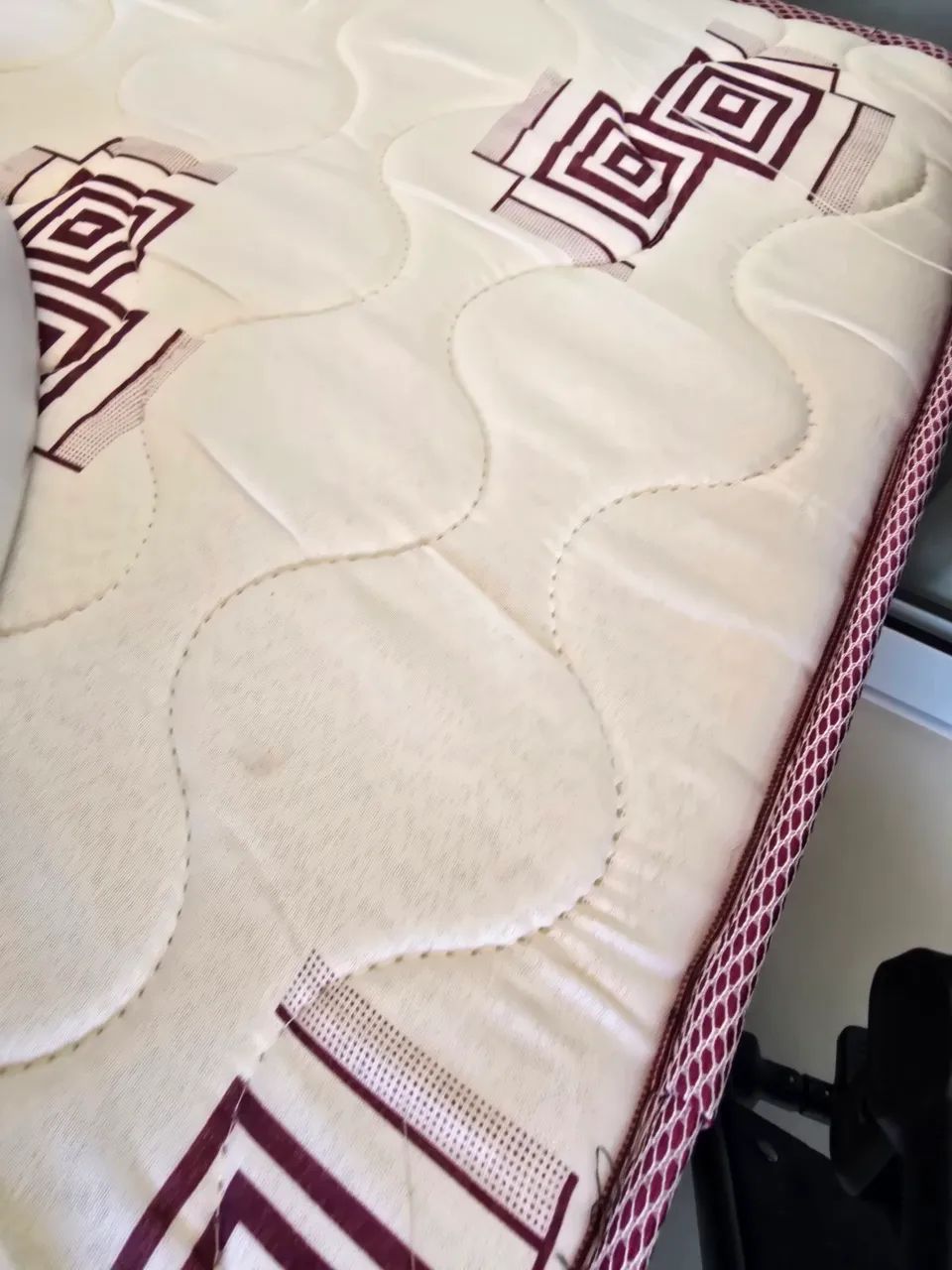 Cama e base box solteiro ortobom pouco usado - Foto 5