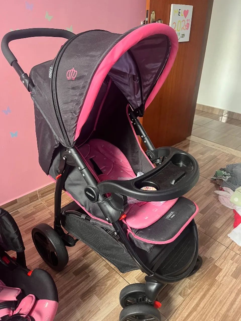 Carrinho de bebê + bebê conforto  - Foto 4