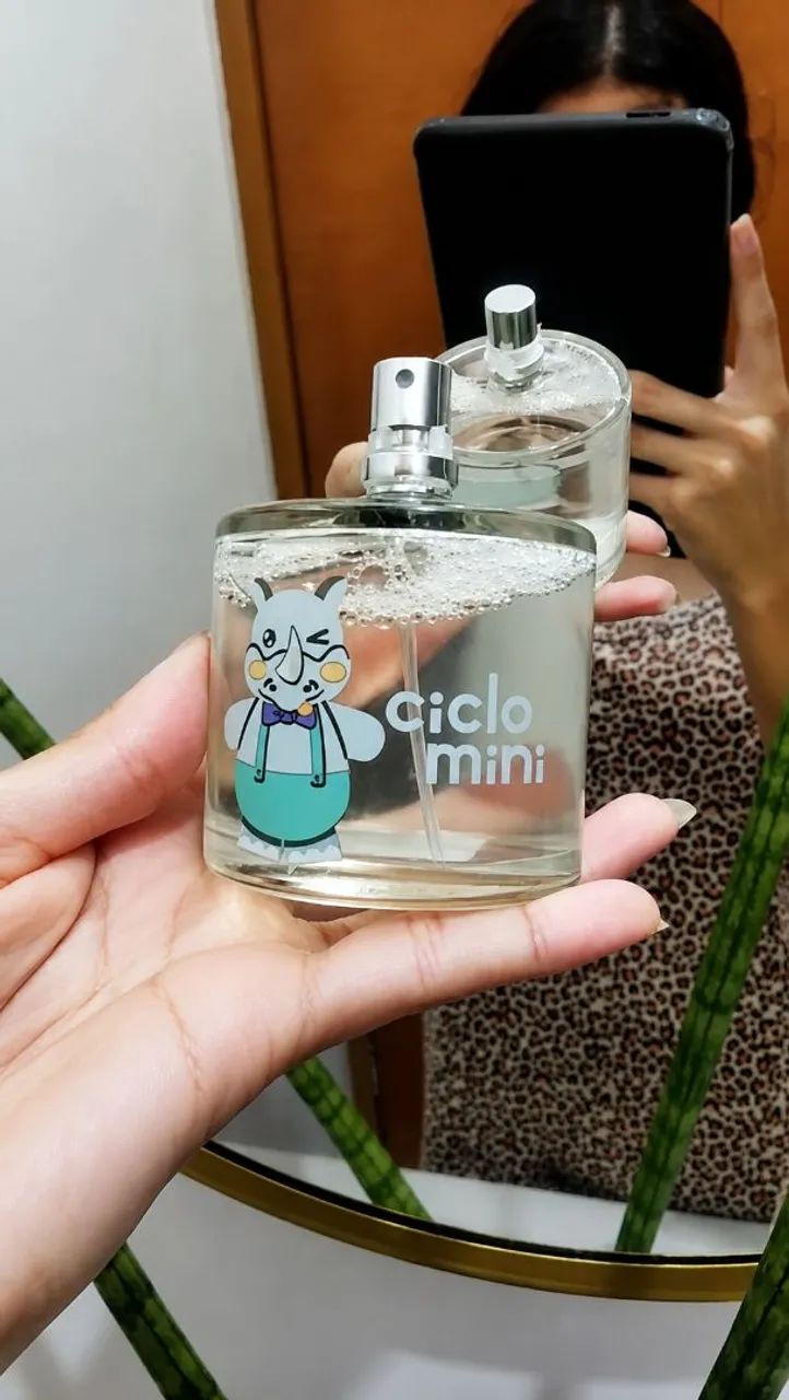 Perfume Ciclo rino mini novo