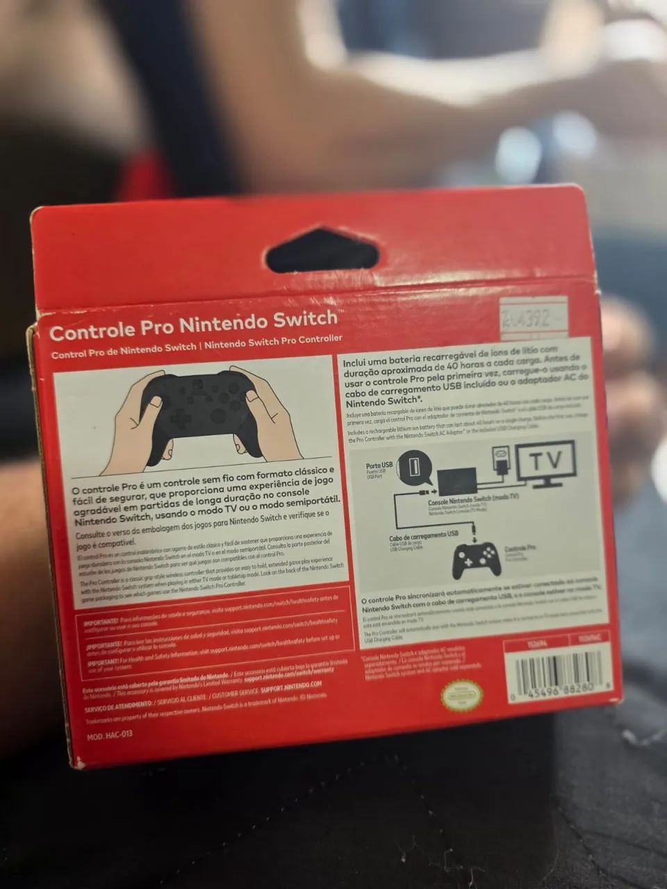 Pro controle Nintendo Switch  - Foto 2