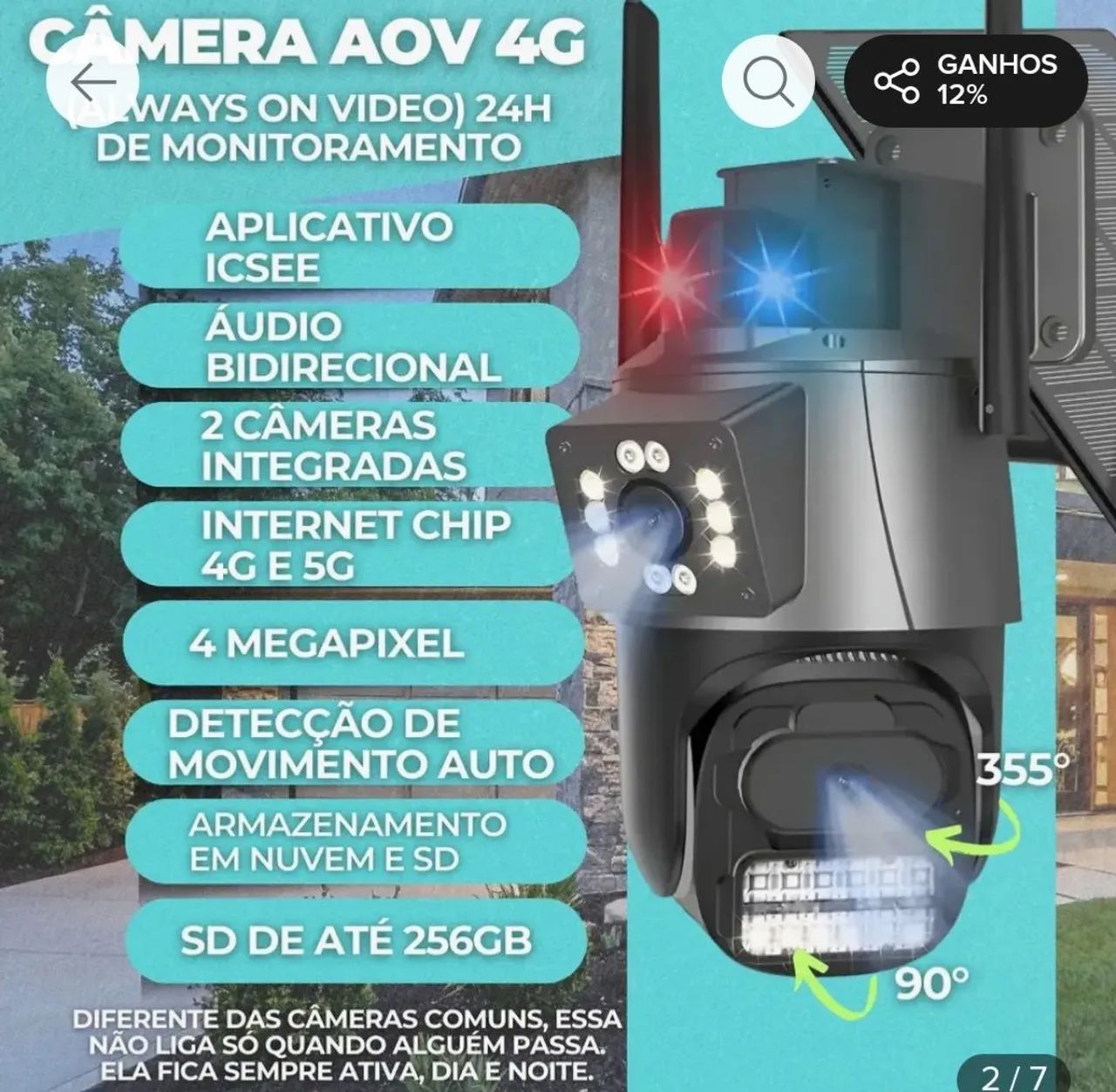 CAMERA SOLAR  - Foto 4