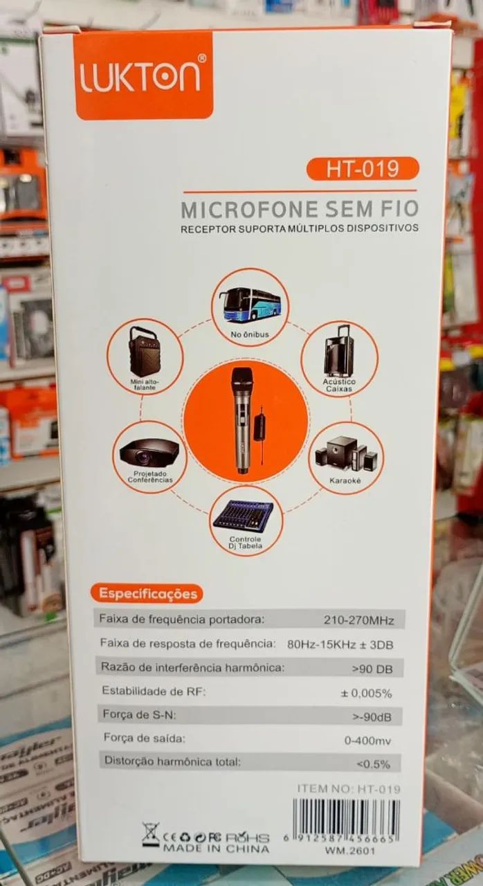 Kit 2 Microfones Sem Fio Profissional Igreja Palestra - Novo - Foto 2