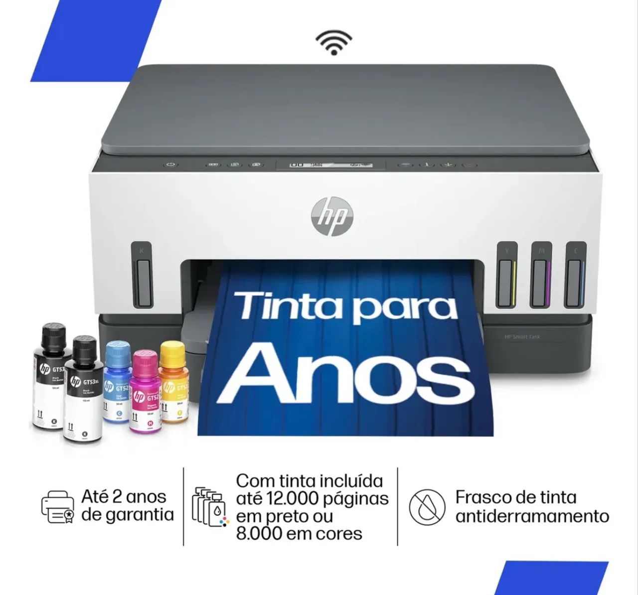 IMPRESSORA MULTIFUNCIONAL HP SMART TANK 724 - ENTREGA GRÁTIS  - Foto 2