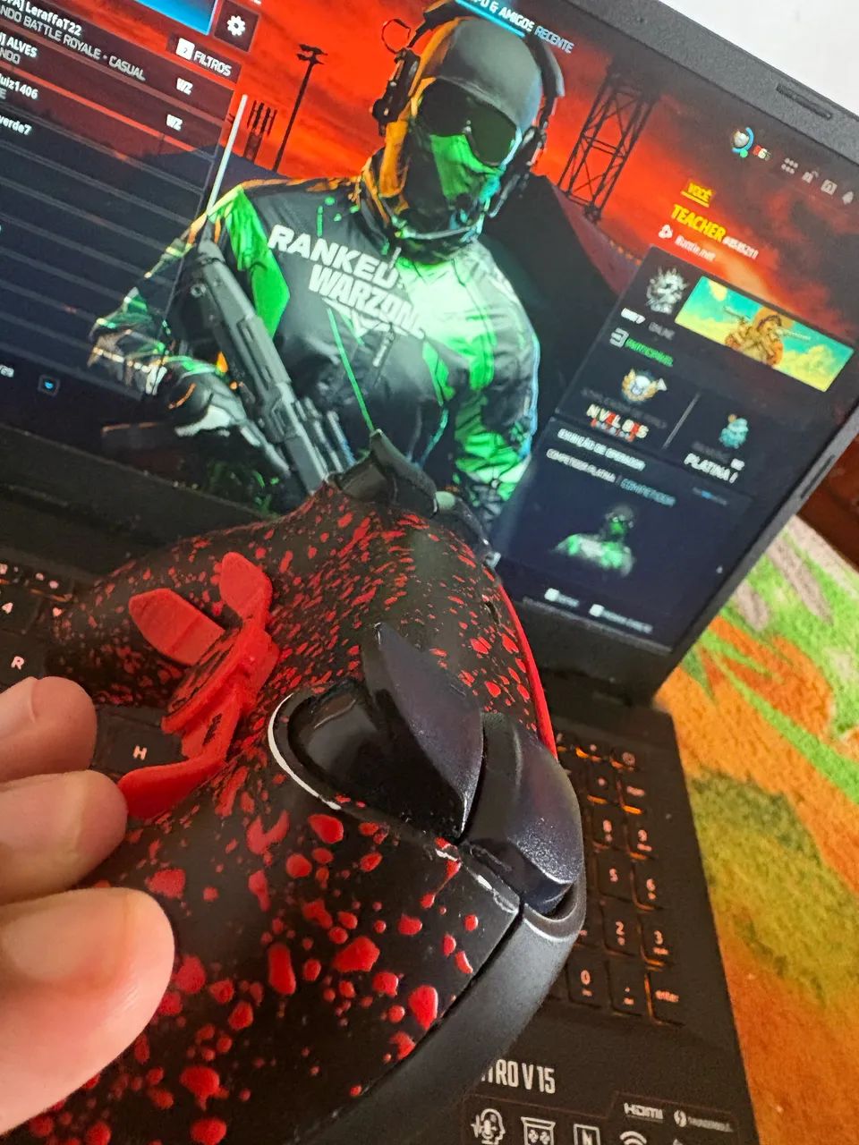 Controle PS5 Gamer | AIM Controller Pro 4 paddles Hall effect  - Foto 4