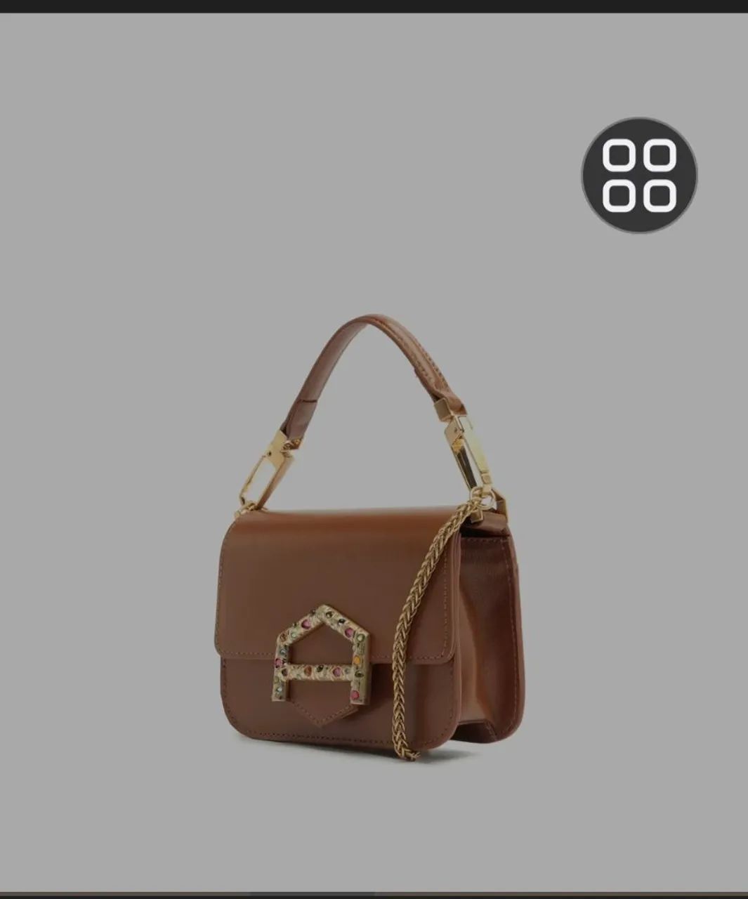 Mini bag Arezzo couro original - Foto 2