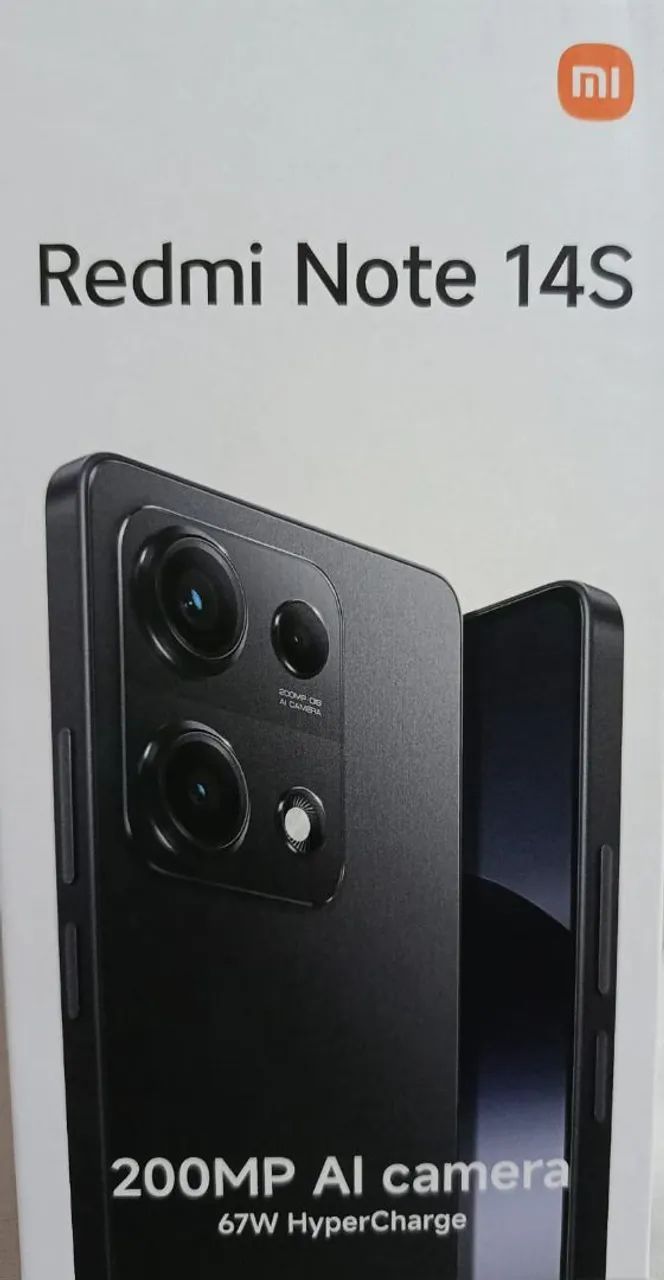 REDMI NOTE 14S NOVO!!