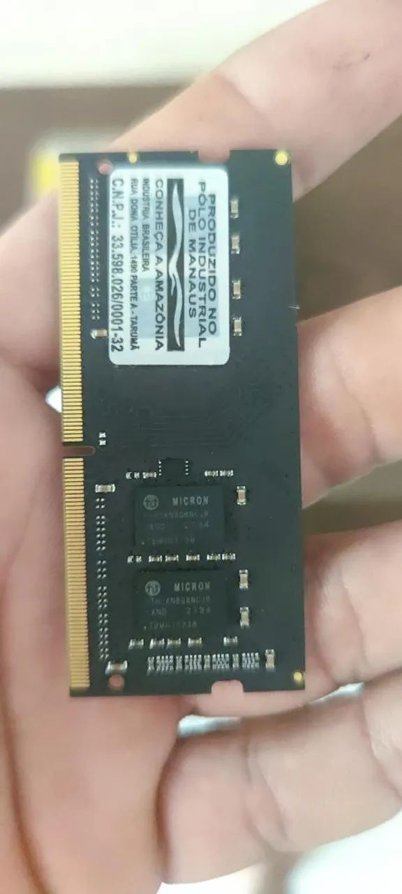 MEMORIA RAM NOTEBOOK 