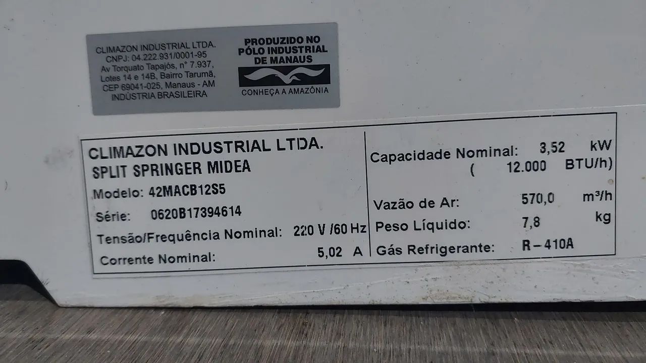 Evaporadora Springer Midea  - Foto 3