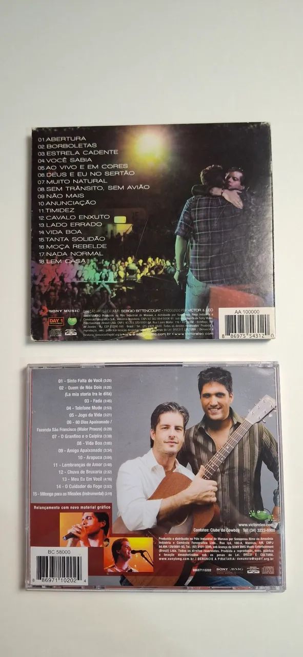 2 cds Victor e Léo Ao Vivo - Foto 2