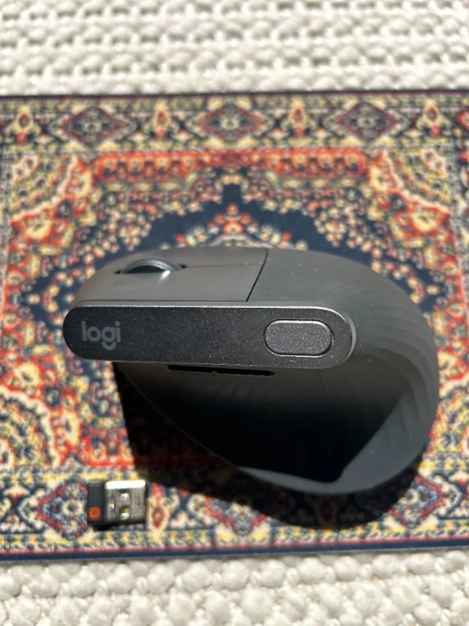 Mouse Logitech MX Vertical - Sem Fio - Periféricos e Acessórios de