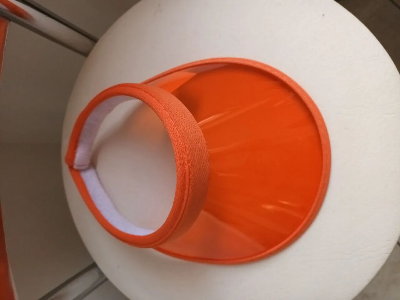 Viseira laranja unissex - Foto 5