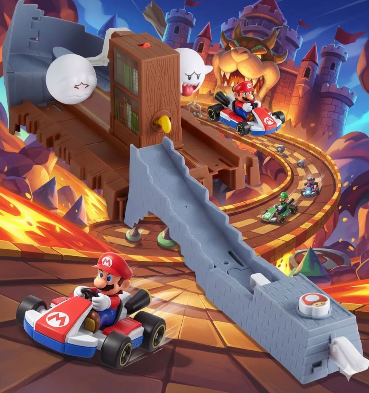 Pista Mario Kart do Boo