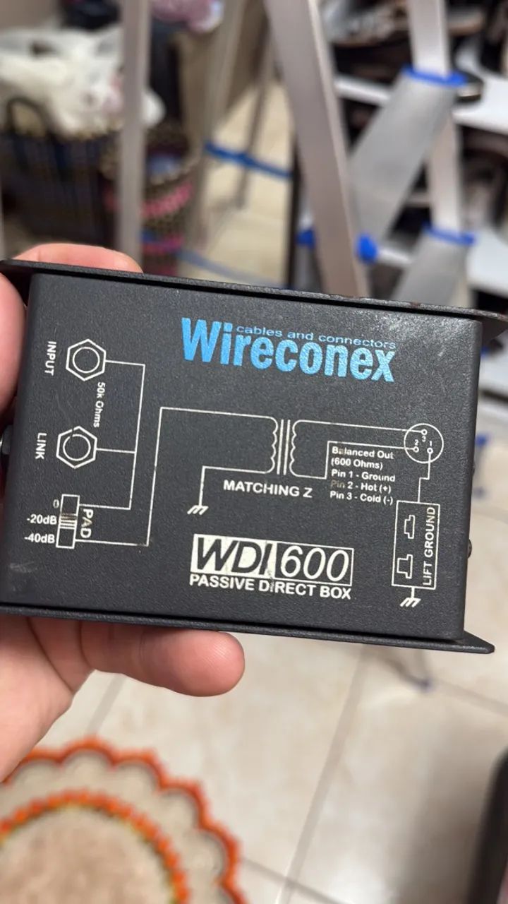 Direct Box Passivo Wireconex WDI600