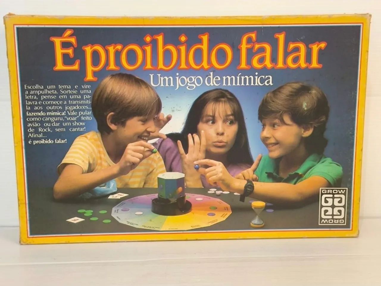 Jogo É Proibido Falar Mímica - Grow Completo (raro 2009) - Foto 2