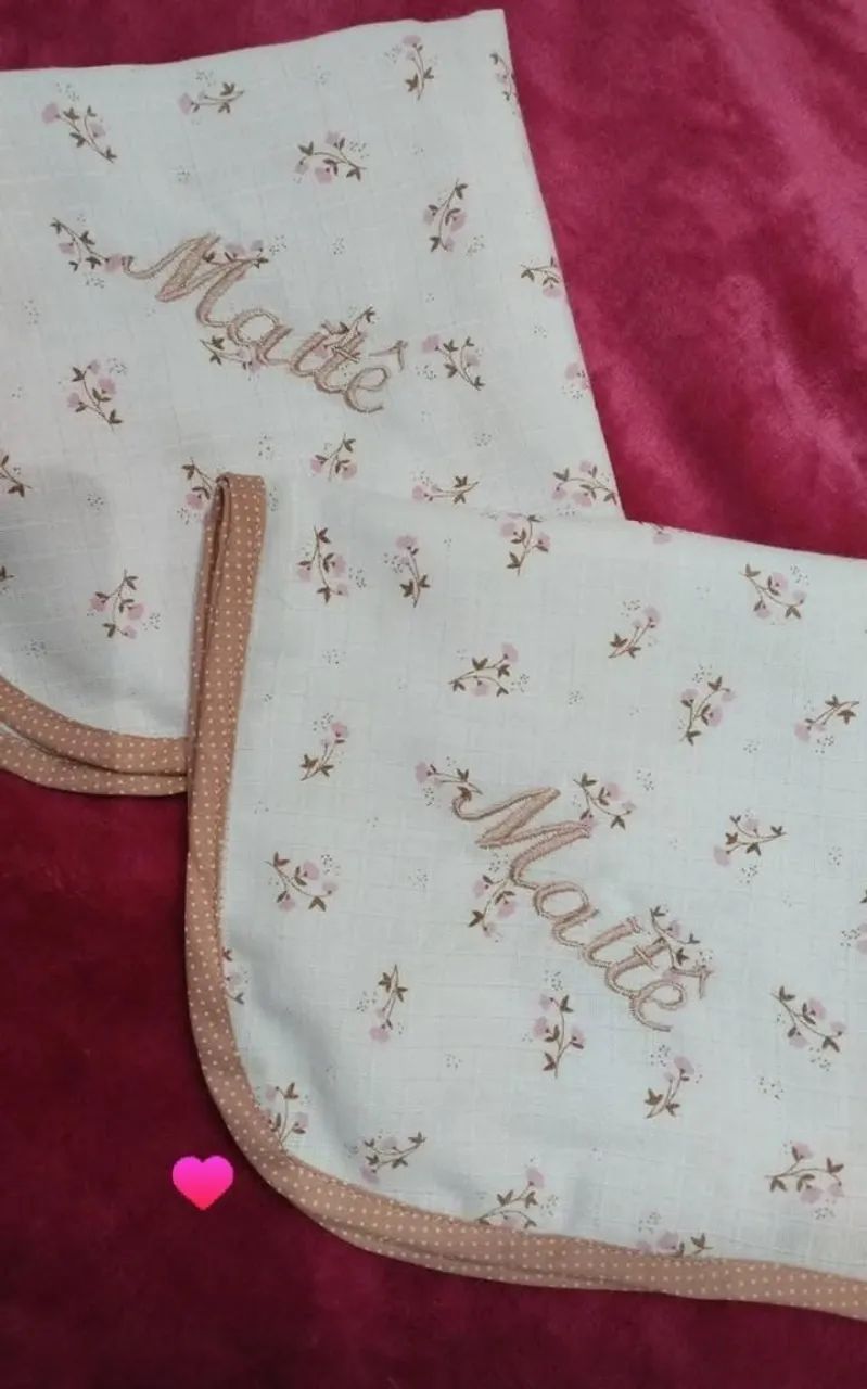 Enxolva de bebê personalizado - Foto 2