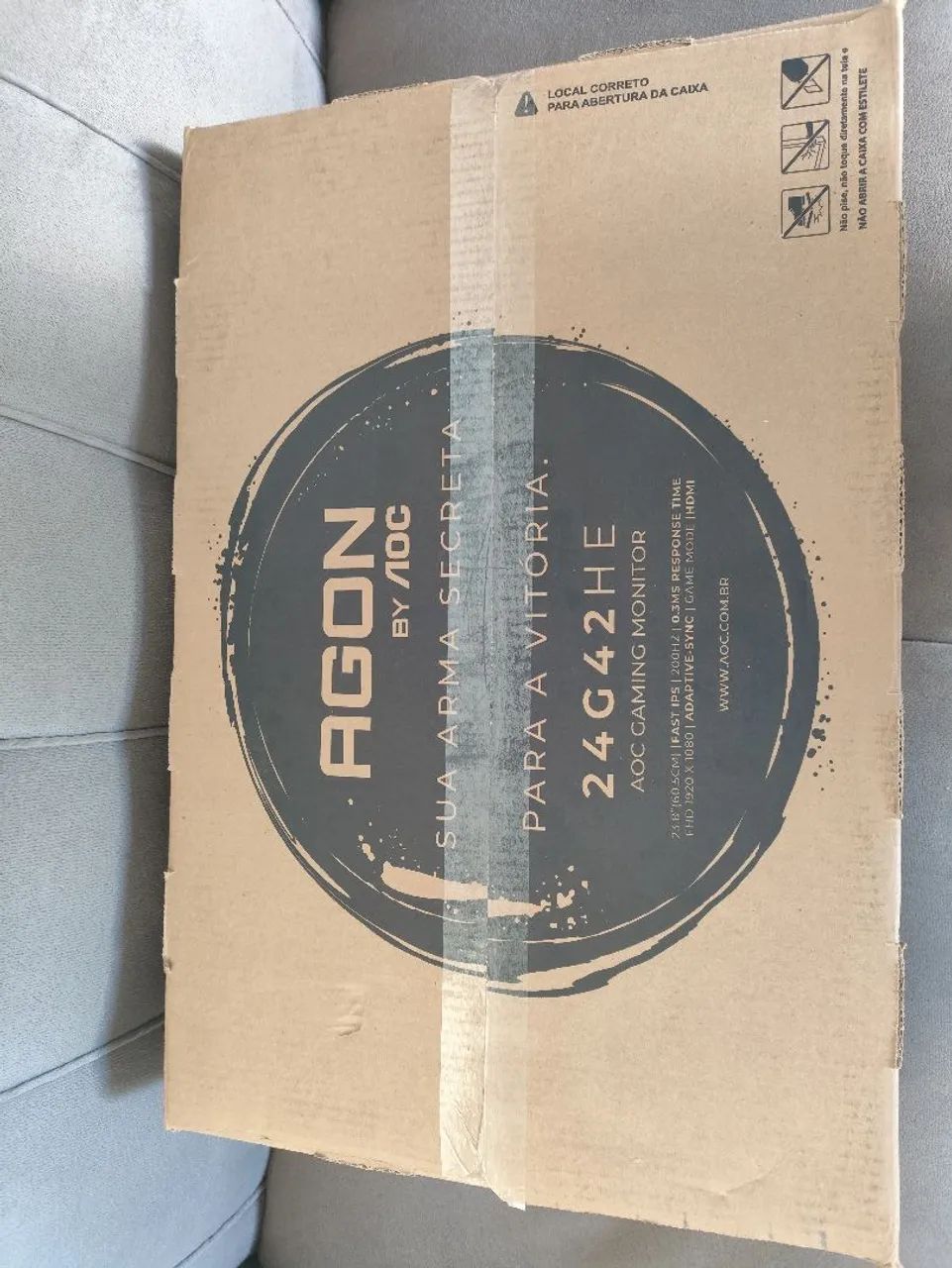 Monitor 200hz AOC agon ips 03ms novo - Foto 2