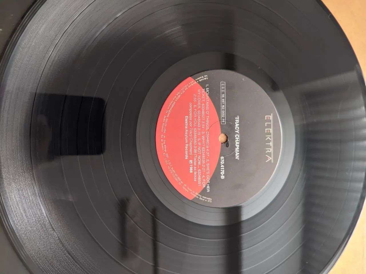 Lp Tracy Chapman 1988 - Foto 4