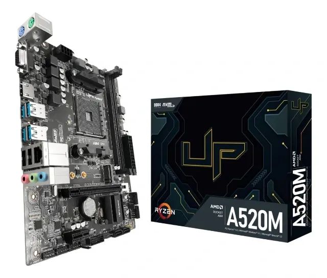 PC Gamer Ryzen Novo com NVME 256GB- monitor usado de 19 pol+teclado e mouse - Foto 6