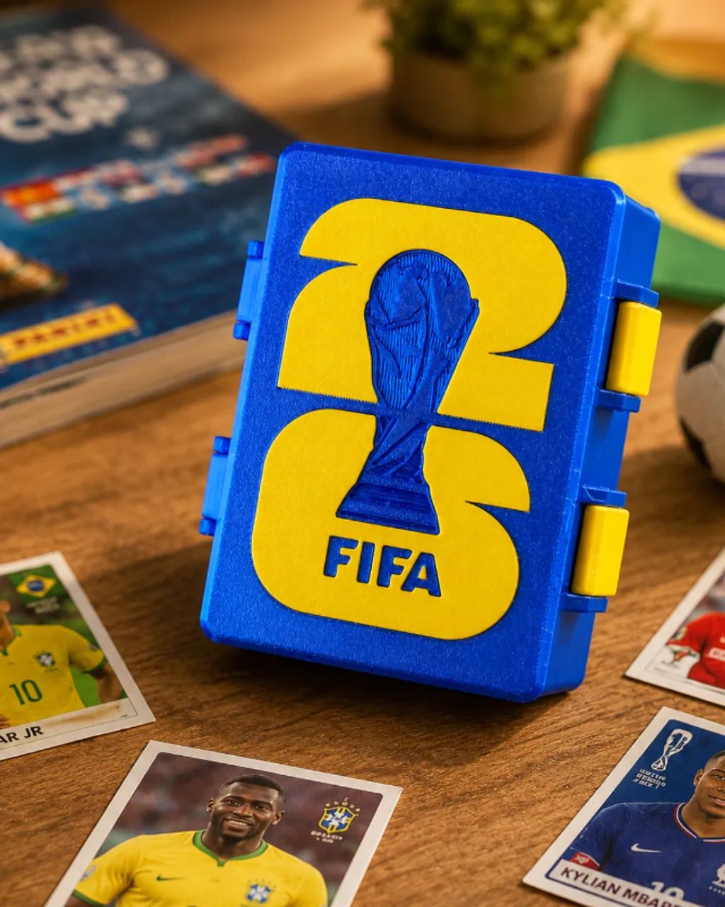 Caixa Porta Figurinhas da copa 2026