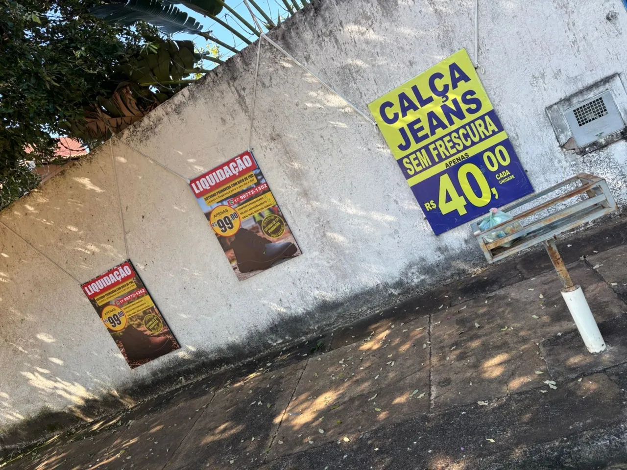 CALÇA JEANS COM ELASTANO por apenas 40,00 reais cada unidade. - Foto 6