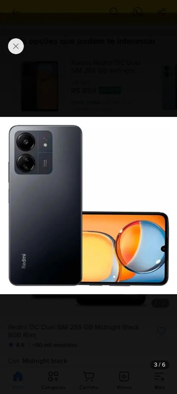 Vendo redmi Xiaomi 13c256 GB - Foto 4