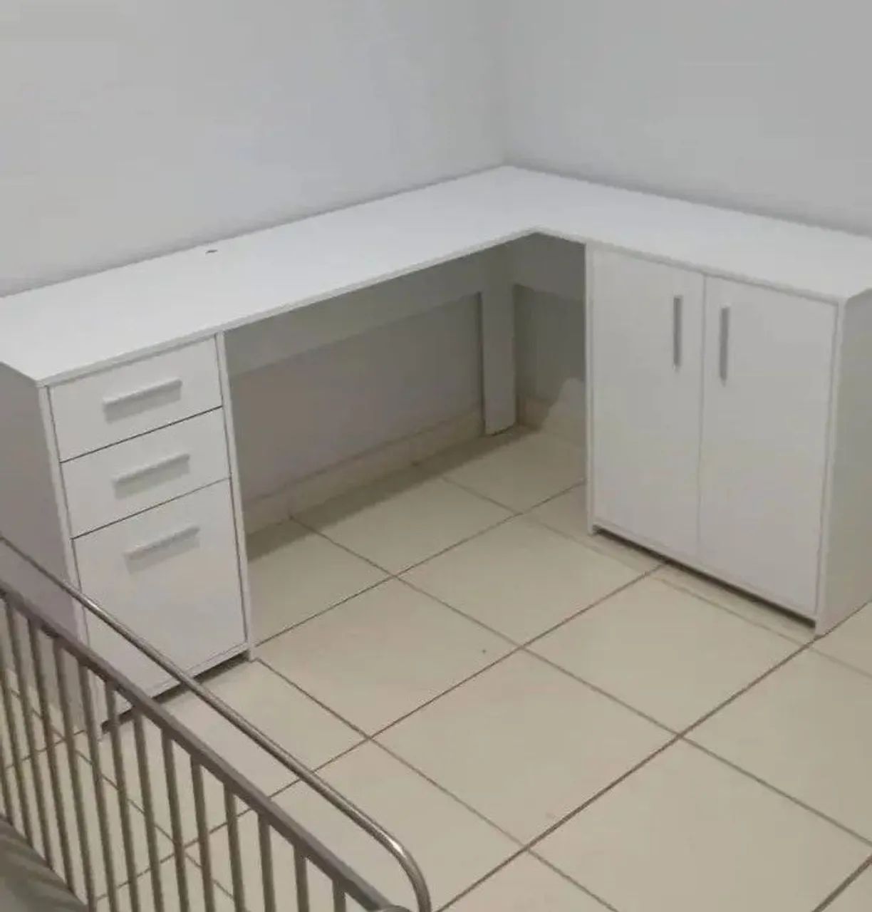 Escrivaninha Em L Nova Produto Na Caixa/Entrega É Montagem Disponível  - Foto 2