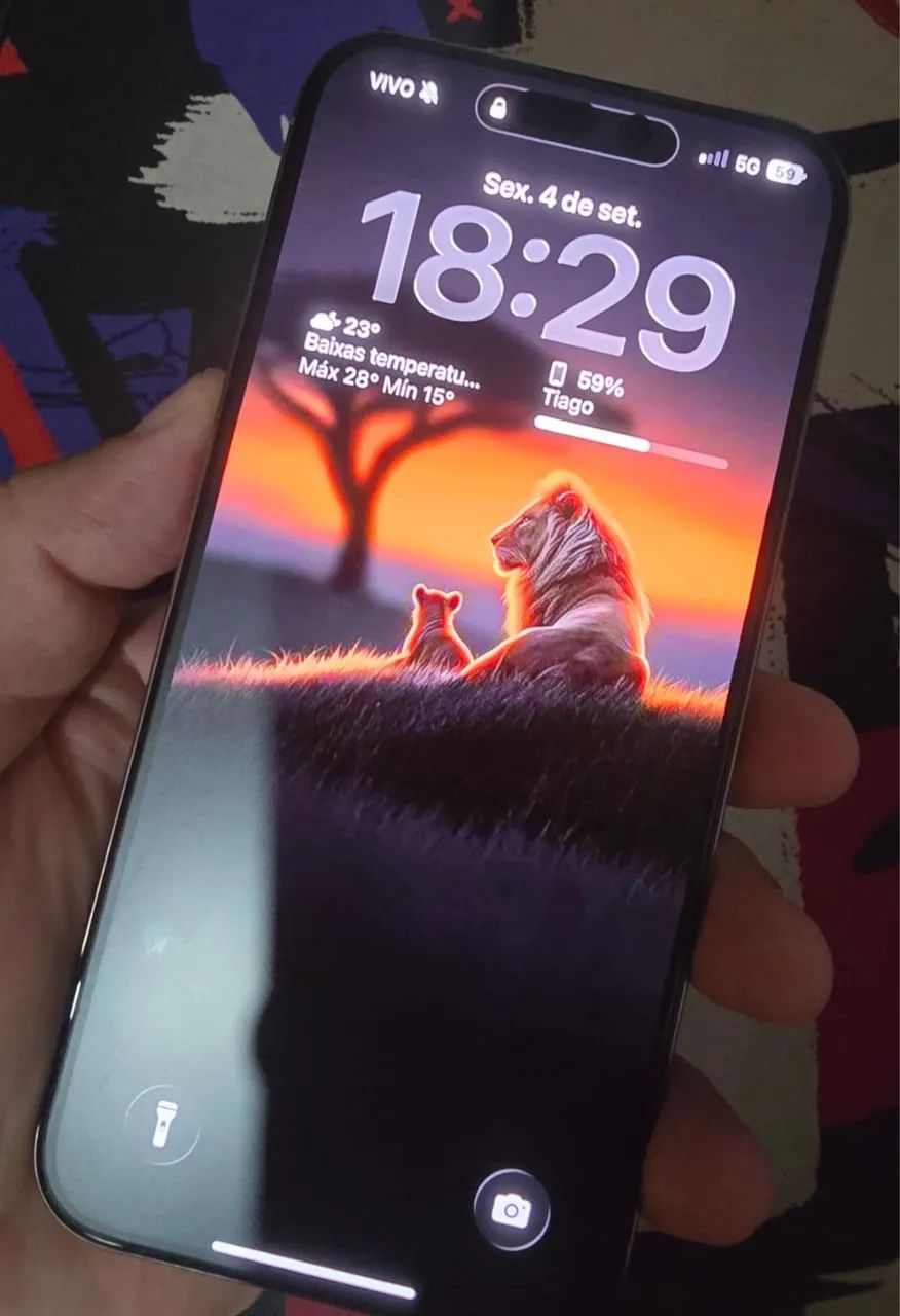 IPHONE 16 PRO MAX 256GB TITÂNIO - eSIM - Foto 2