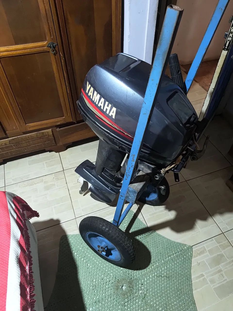 Vendo ou troco por carro ou moto Kits de pesca barco motor e carreta documentos todos ok  - Foto 3