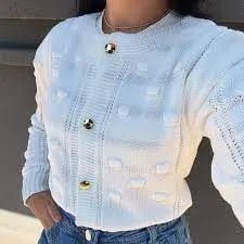Cardigan em tricô - Foto 2