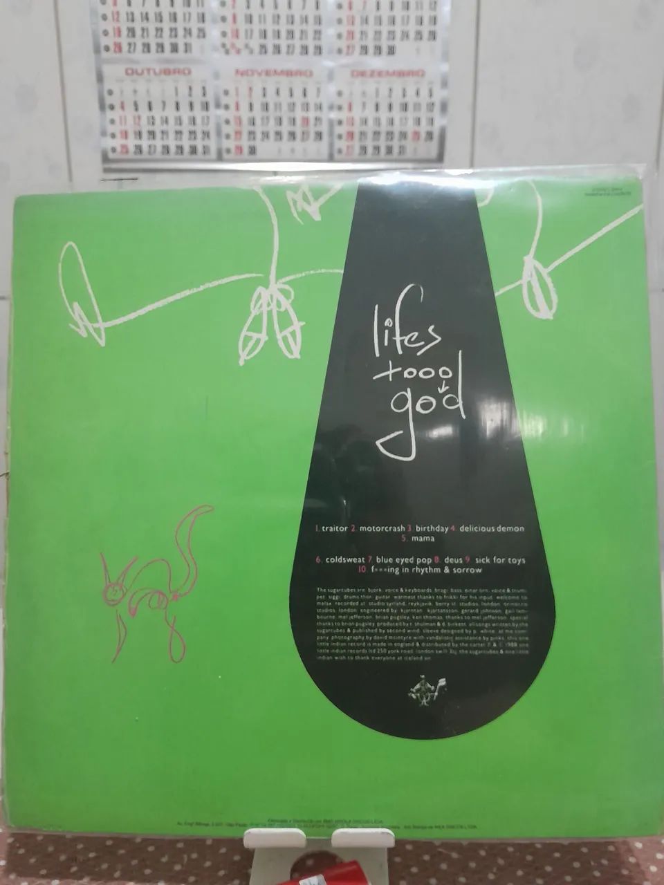 The sugarcubes life's too good lp - Foto 2