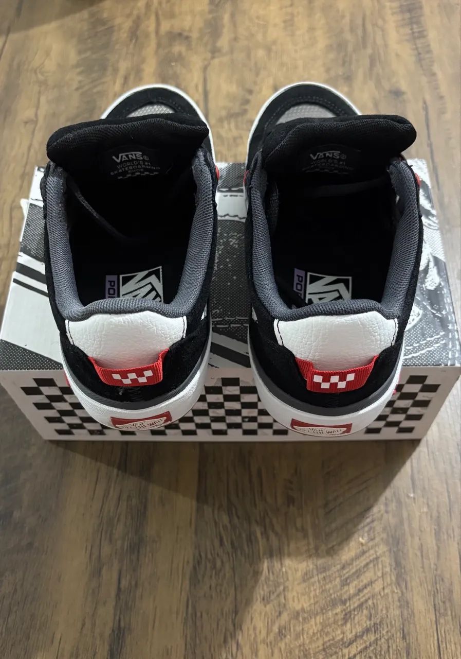 Tênis Wayvee 2.0 Skate Black/White/Red Original - Foto 3