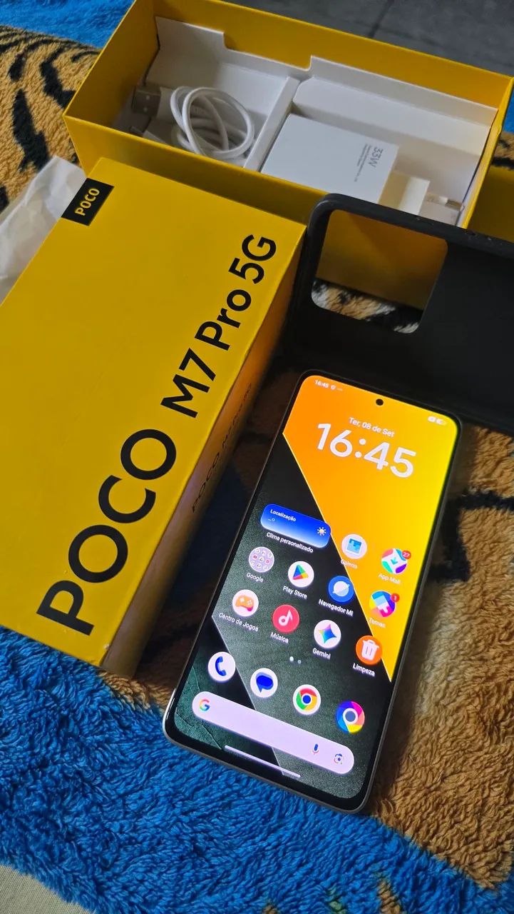 Poco M7 Pro 5G - 8GB / 256GB Cinza