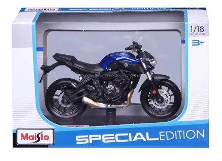 ? YAMAHA MT-07 2018 | MINIATURA MAISTO 1:18