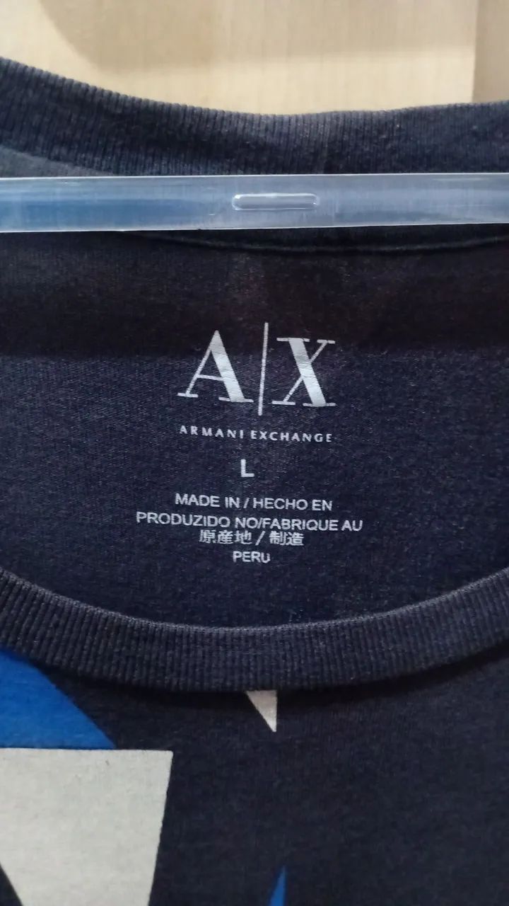 Camisa Armani Exchange tamanho G - Foto 2