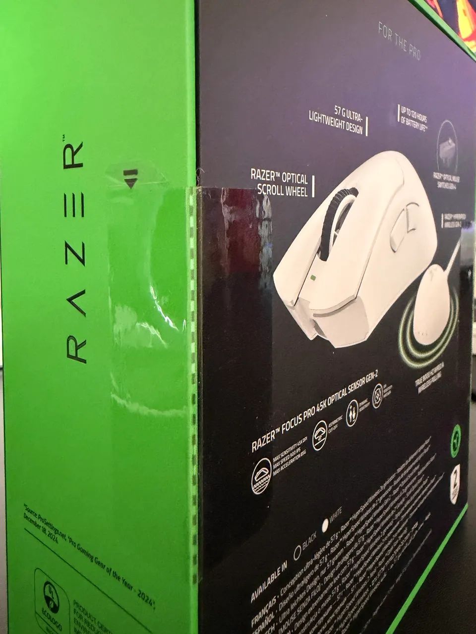 RAZER DeathAdder V4 - PRO (WHITE) - Foto 3