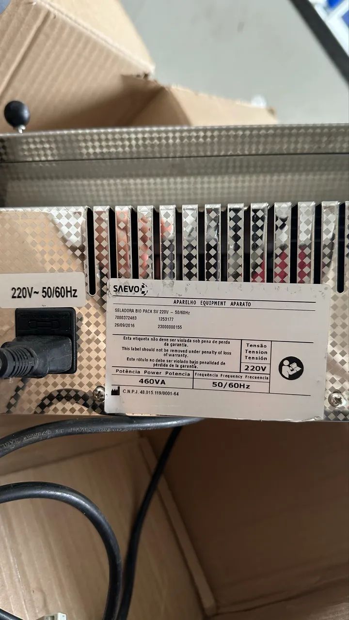  Seladora Bio Pack SV da marca Saevo - Foto 3
